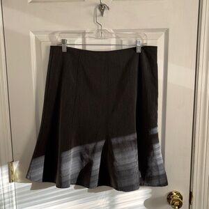 Fashion Bug Charcoal A-Line Skirt